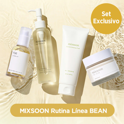 [Set Especial] MIXSOON Aceite Desmaquillante + Espuma Limpiadora + Esencia + Crema