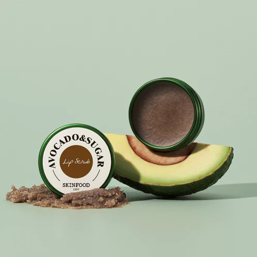 [Mascarilla exfoliante de labios] Skinfood *renew* Avocado & Sugar Lip Scrub 14ml