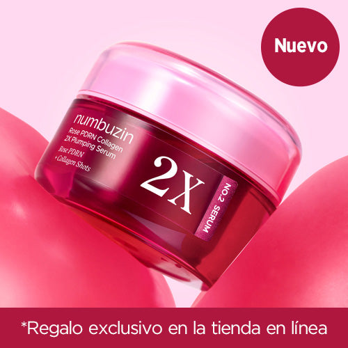 [Sérum] Numbuzin No.2 Rose PDRN Collagen 2X Plumping Serum 30ml