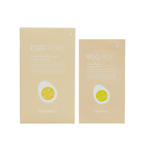 [Tiras limpiadoras de poros] Tonymoly Egg Pore Nose Pack (1ea)
