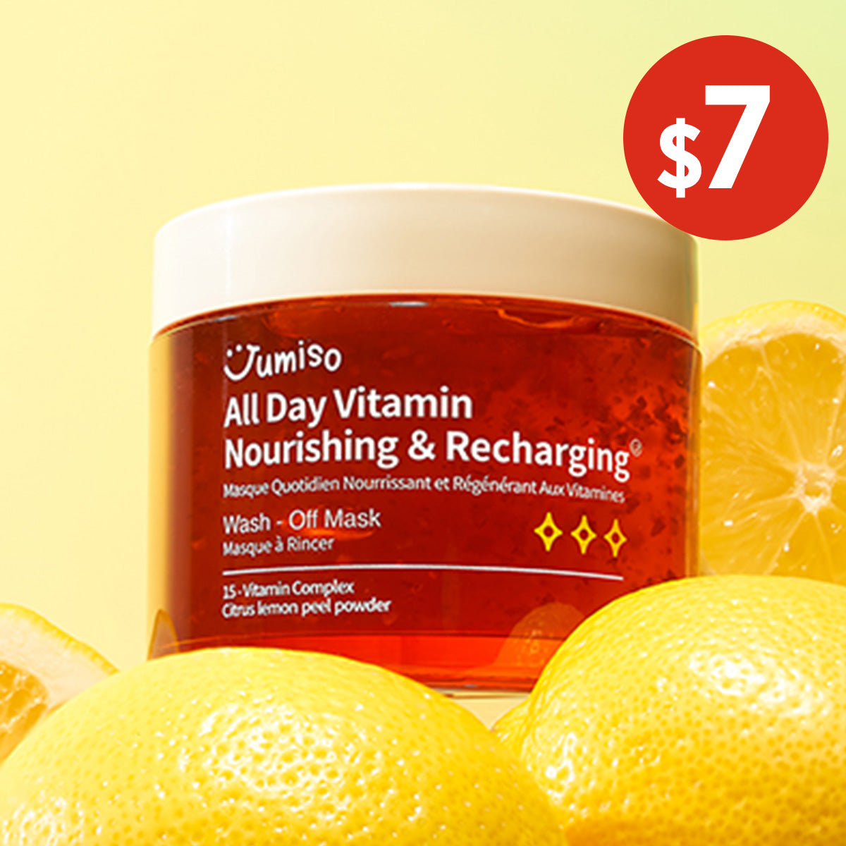 *SPECIAL PRICE*[Mascarilla facial] Jumiso All day Vitamin Nourishing & Recharging Wash-Off Mask 100 ml