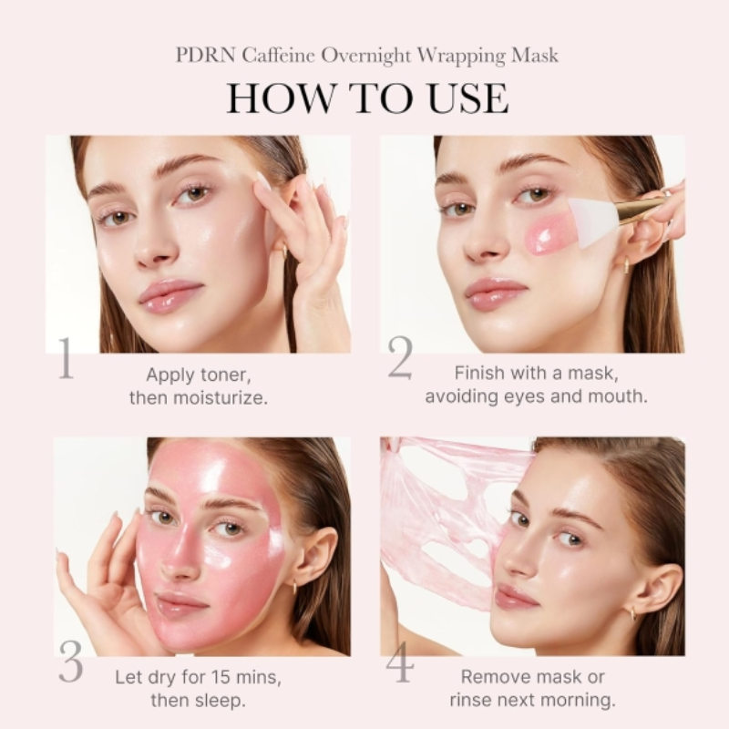 [Mascarilla facial] Medicube PDRN Pink Caffeine Night Wrapping Mask 75ml
