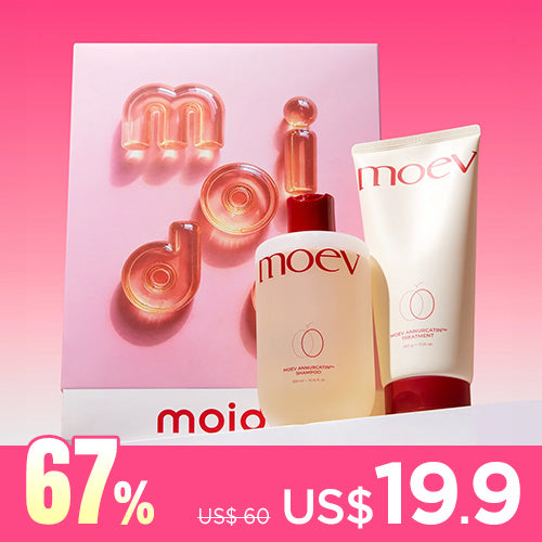 *SALE*[Caja de Belleza] moev Cabello Brillante y de Crecimiento Rápido: Annurcatin Shampoo + Oil Essence