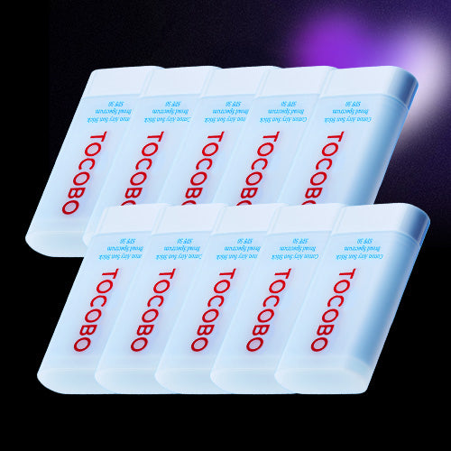 *SALE* Pack 10uds. [Protector solar en barra] TOCOBO *renew* Cotton Airy Sun Stick SPF50 Bundle + Regalo