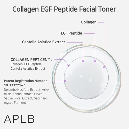 [Tónico] APLB Collagen EGF Peptide Facial Toner 160ml