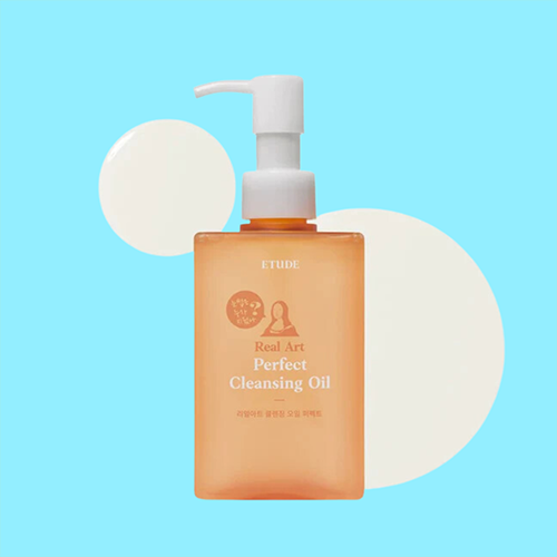 [Aceite limpiador facial] Etude Real Art Cleansing Oil Perfect 185ml