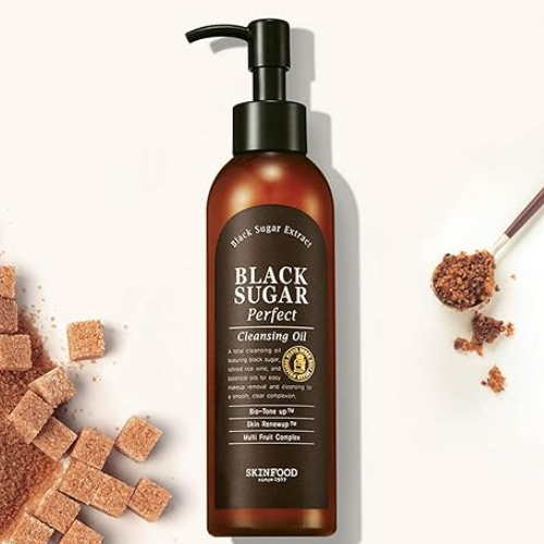 [Aceite limpiador facial] Skinfood Black Sugar Perfect Cleansing Oil 200ml