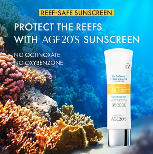 [Protector solar] AGE20'S UV Defense Hydro Calming Sunscreen 50ml
