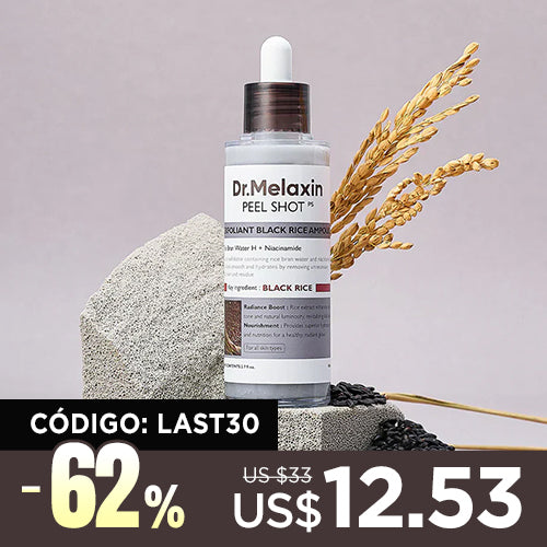[Sérum] Dr.Melaxin Peel Shot Exfoliating Black Rice Ampoule 80ml