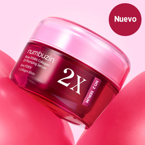 [Sérum] Numbuzin No.2 Rose PDRN Collagen 2X Plumping Serum 30ml
