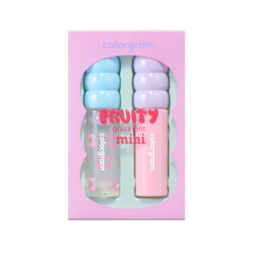[Kit de tintes labiales] colorgram Fruit Glass Tint Mini Set 03 Cool Best Set