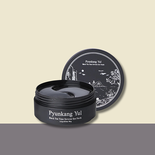 [Mascarilla contorno de ojos] Pyunkang Yul Black Tea Time Reverse Eye Patch (60ea)