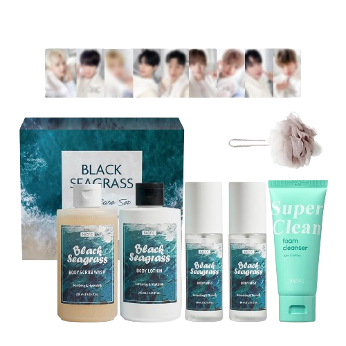[Set cuidado corporal] NACIFIC Black Seagrass Body Set