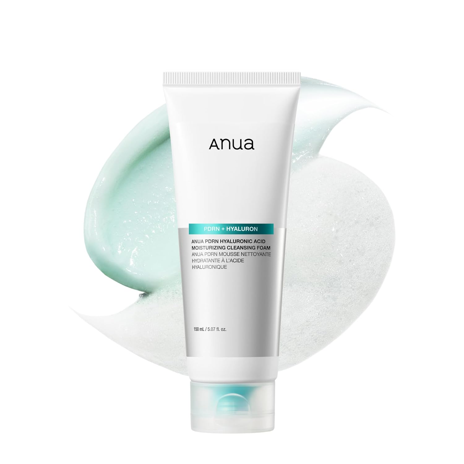 [Limpiador facial] Anua PDRN Hyaluronic Acid Moisturizing Cleansing Foam 150ml