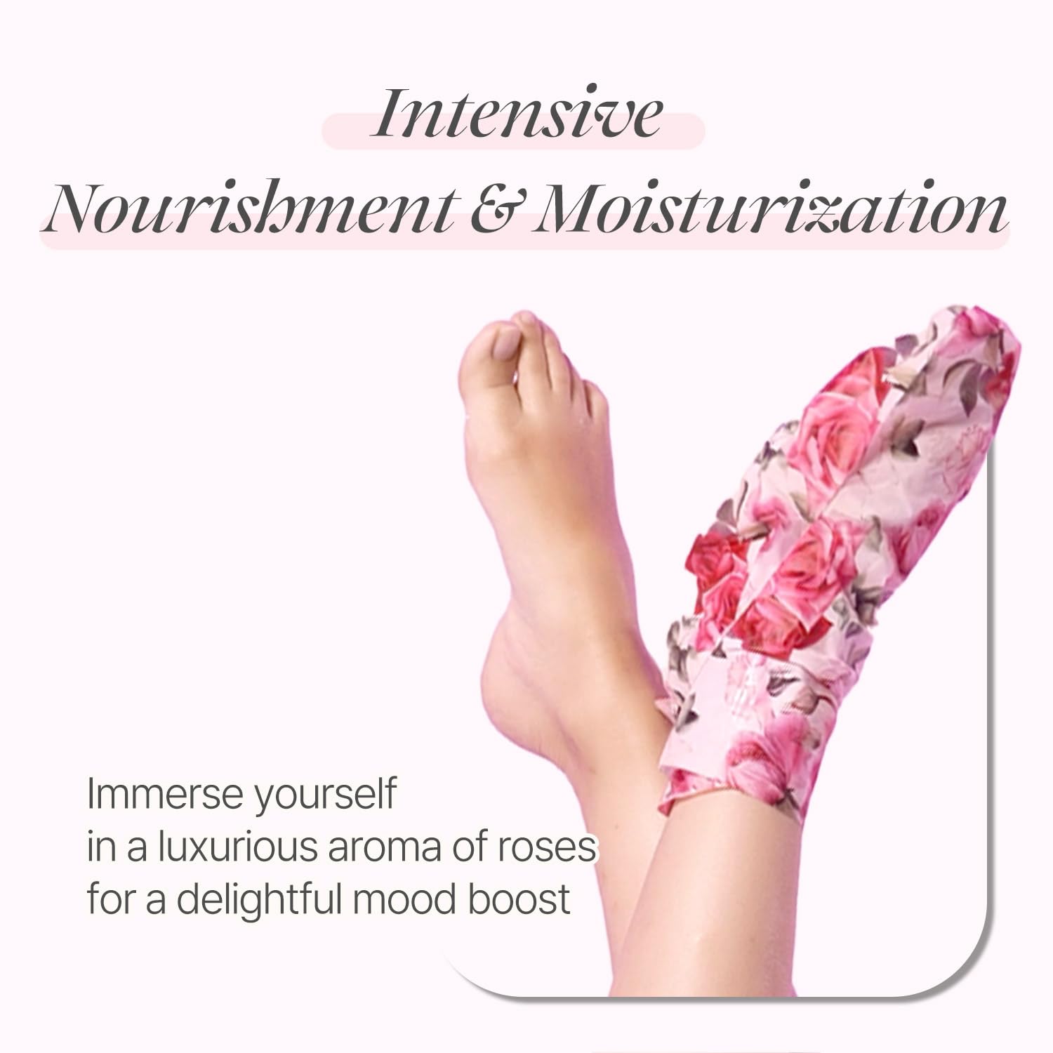 [Mascarilla para pies] KOELF Rose Petal Satin Foot Mask