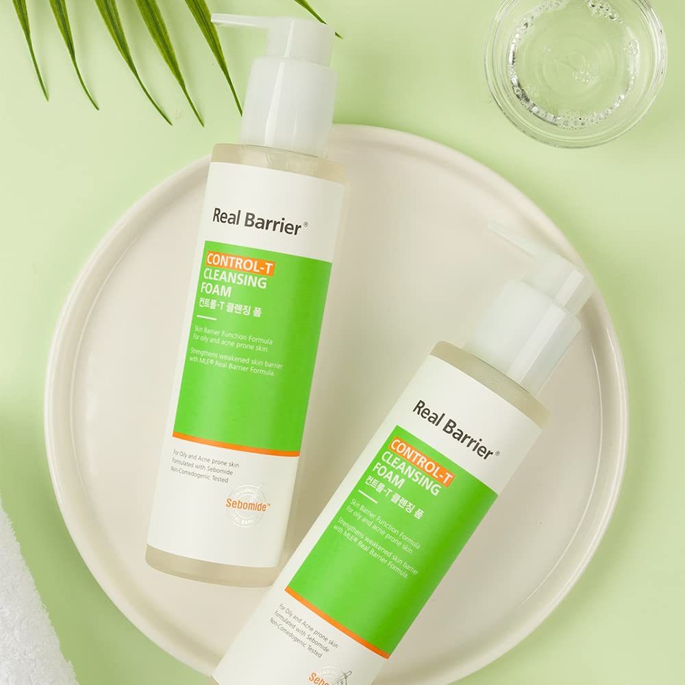 [Limpiador facial] Real Barrier *renewal* Control-T Cleansing Foam 200ml
