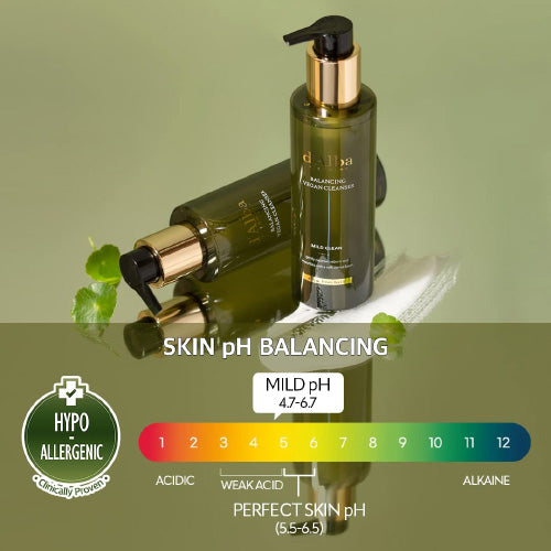 [Limpiador facial] d'Alba Mild Skin Balancing Vegan Cleanser 200ml
