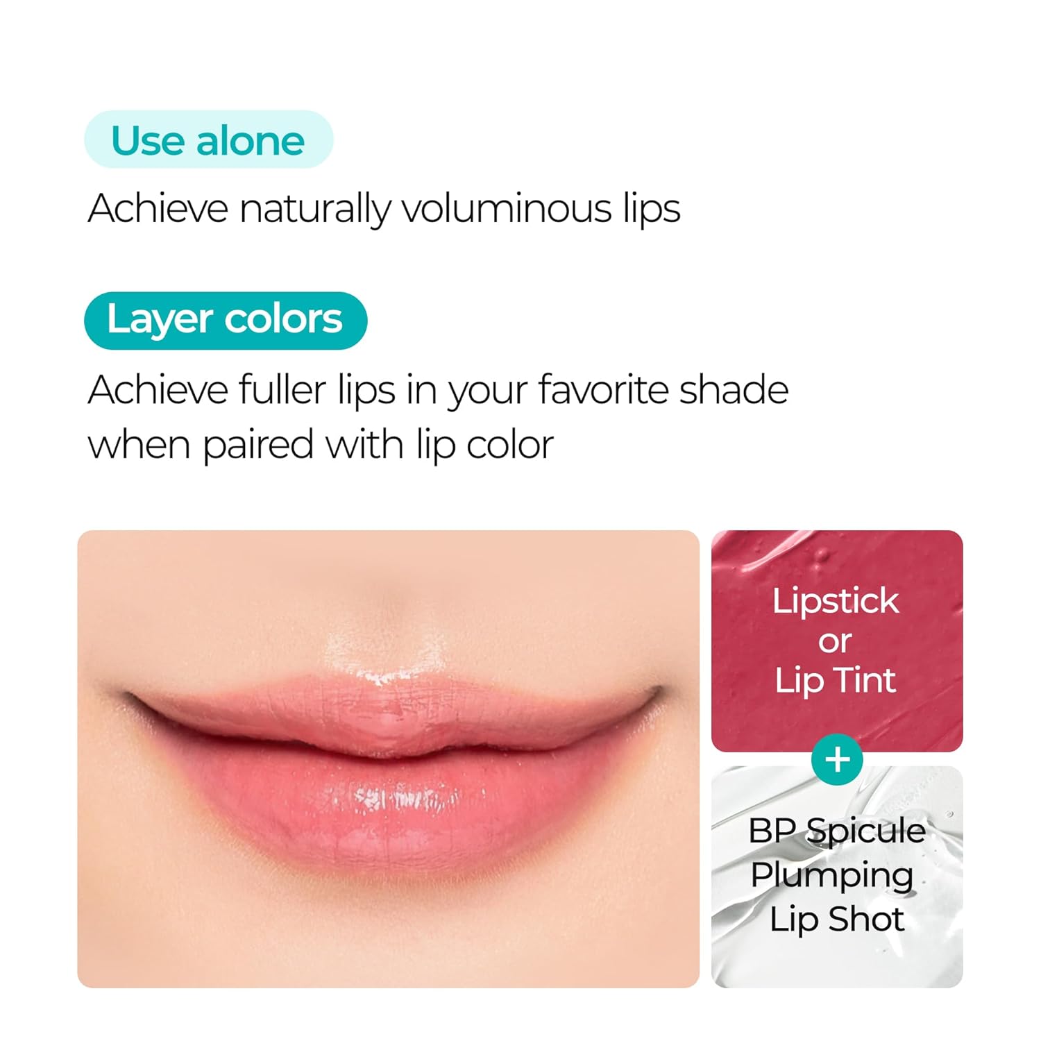 [Voluminizador de labios] Dr.Melaxin Spicule Plumping Lip Shot 4ml (2 types)
