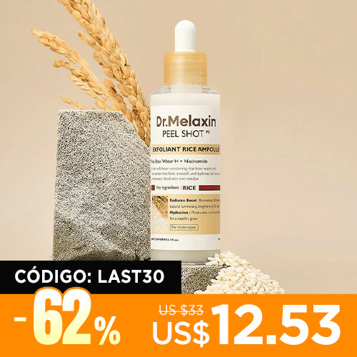 [Sérum] Dr.Melaxin Peel Shot Exfoliating White Rice Ampoule 80ml