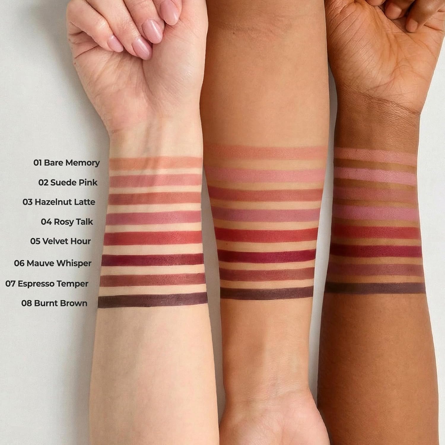 [Lápiz de labios] LAKA Stain Lip Liner 0.7g (8 colors)