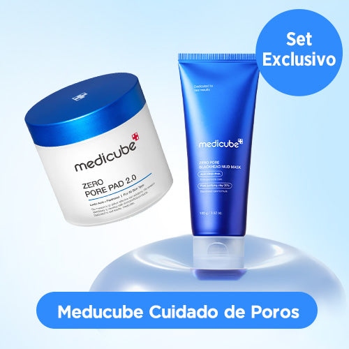 [Set Especial] Medicube Reductores de Poros línea zero pore
