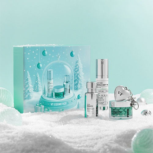 [Pack Regalo] VT Shining Holiday Set Reedle Shot 100 + PDRN Essence + PDRN Capsule Cream