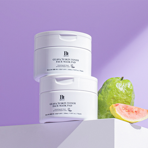 [Almohadillas con tónico] Benton Guava 70 Skin Toner Face Mask Pad 210ml (70ea)