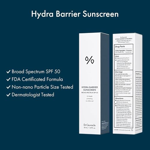 *SUPER PRECIO*[Protector solar] Dr.Ceuracle Hydra Barrier Sunscreen 50ml