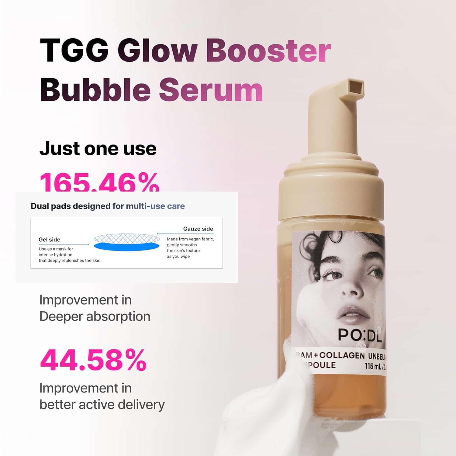[Ampolla] PODL BAM COLLAGEN UNBELI - BUBBLE AMPOULE 115ml