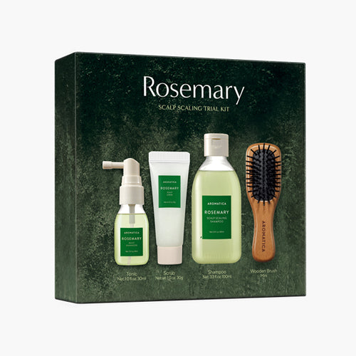 [Kit cuidado capilar] aromatica Rosemary Scalp Scaling Trial Kit