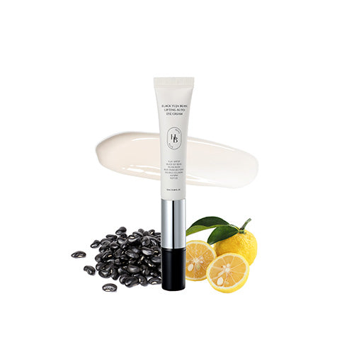 [Crema contorno de ojos] HEVEBLUE Black Yuja Bean Auto Eye Cream 15ml