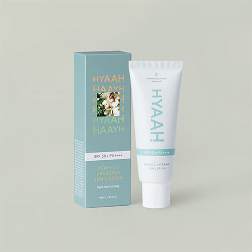 [Protector solar] HYAAH Perfect Layering Sun Lotion 40ml