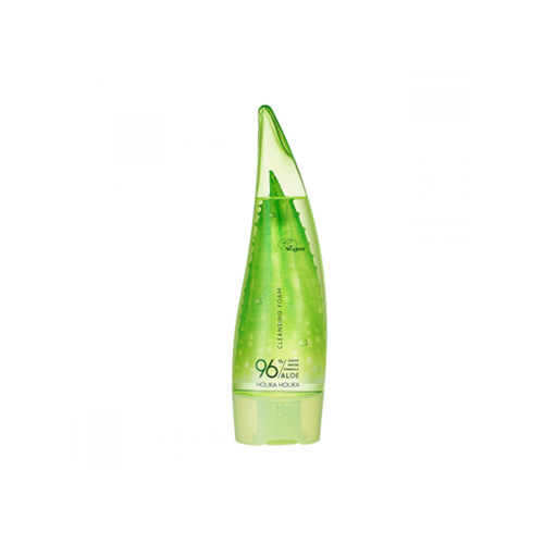 [Limpiador facial] HolikaAloe Clean Water Formula 96% Cleansing Foam 150ml