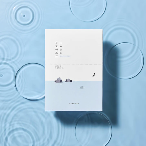 [Mascarilla facial] ROUND LAB 1025 Dokdo Water Gel Mask Sheet (10ea)