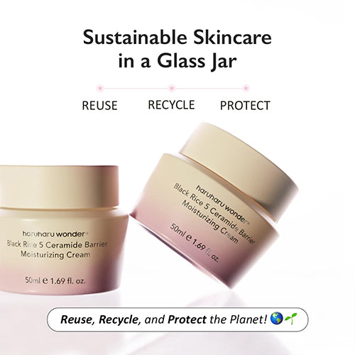 [Crema] haruharu Black Rice 5 Ceramide Barrier Moisturizing Cream 50ml