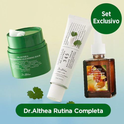 *SALE* [Set Especial] Dr.Althea Crema 345 + Sérum C Boosting + Pure Grinding Cleansing Balm
