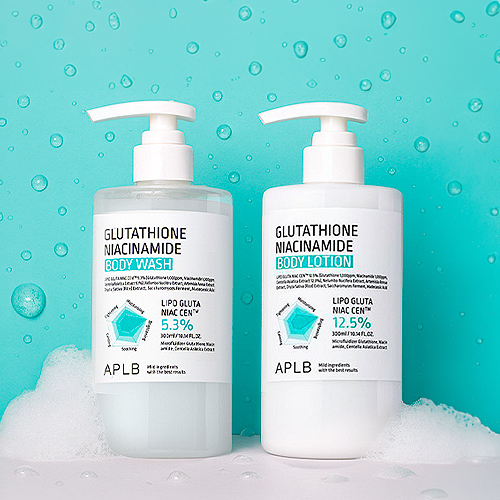 [Set Especial] APLB Glutathione Niacinamide Body Lotion & Wash Set