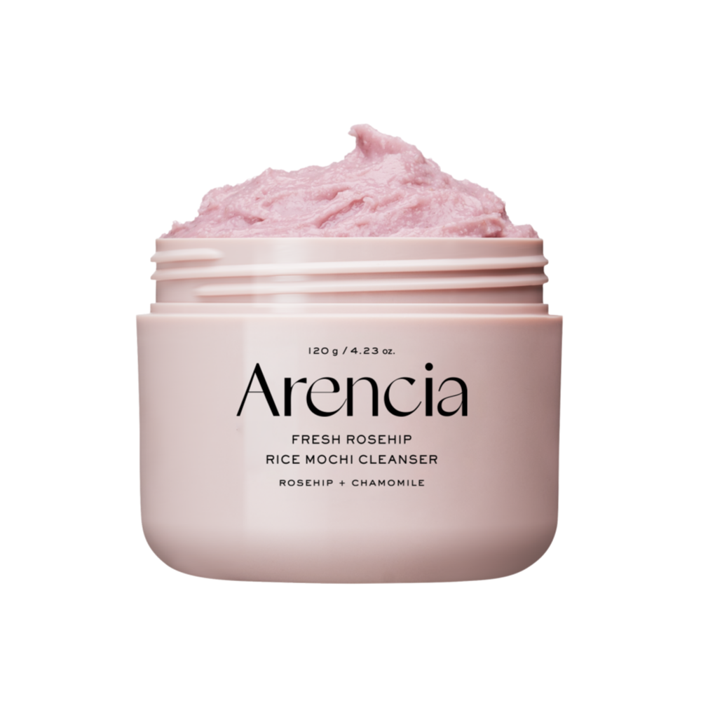 [Limpiador facial]  ARENCIA *renew* Fresh Rosehip Rice Mochi Cleanser 120g