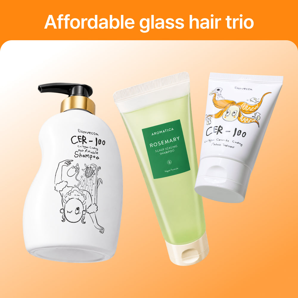 [Set Especial] StyleKorean Affordable Glass Hair Trio Set