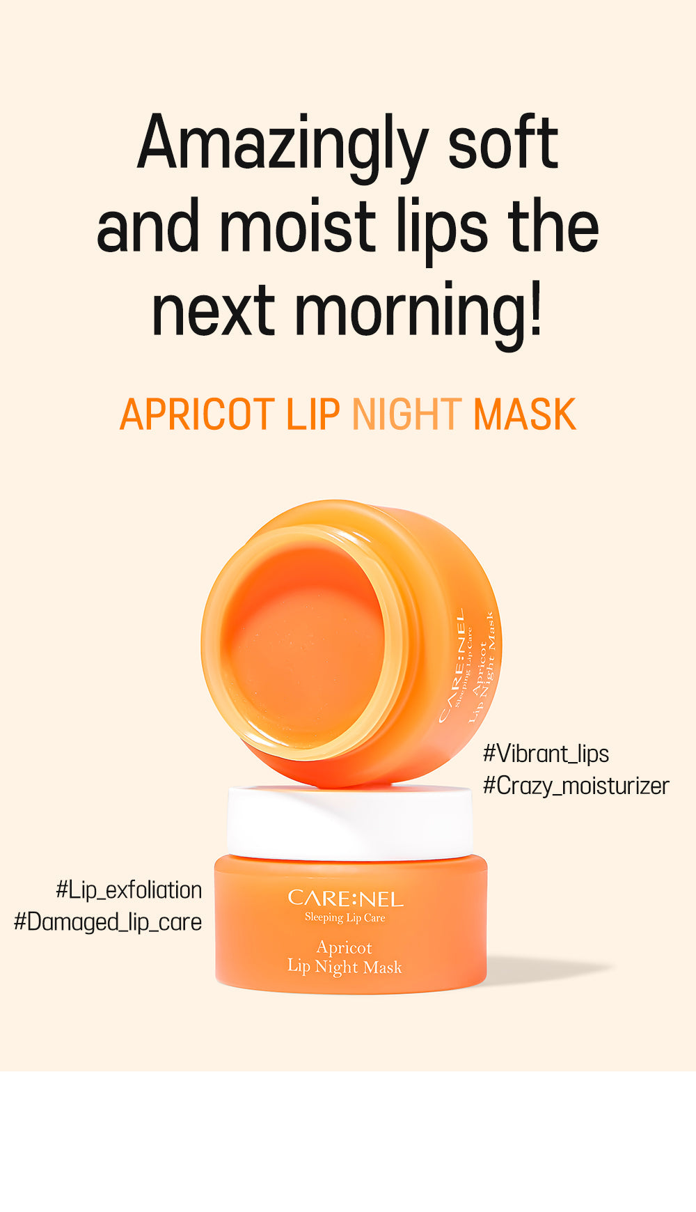[Mascarilla labial] CARE:NEL Lip Night Mask 23g (4 types)