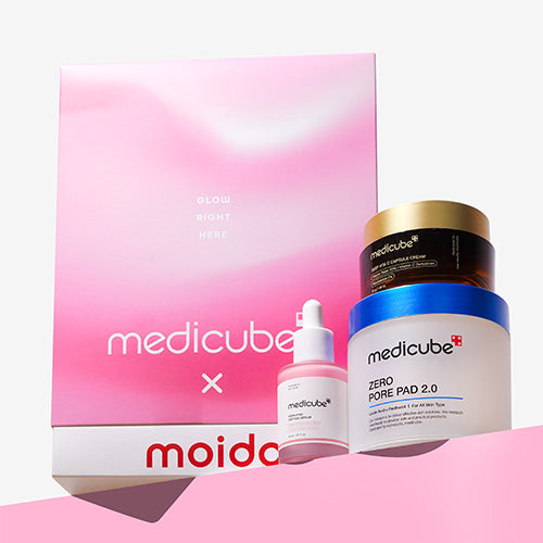 *SALE*Caja de belleza* Medicube Zero Pore Pad + Collagen PDRN Pink Peptide Serum + Deep Vita C Capsule Cream