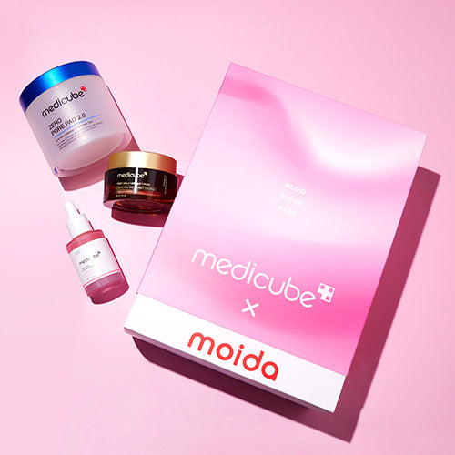 *SALE*Caja de belleza* Medicube Zero Pore Pad + Collagen PDRN Pink Peptide Serum + Deep Vita C Capsule Cream