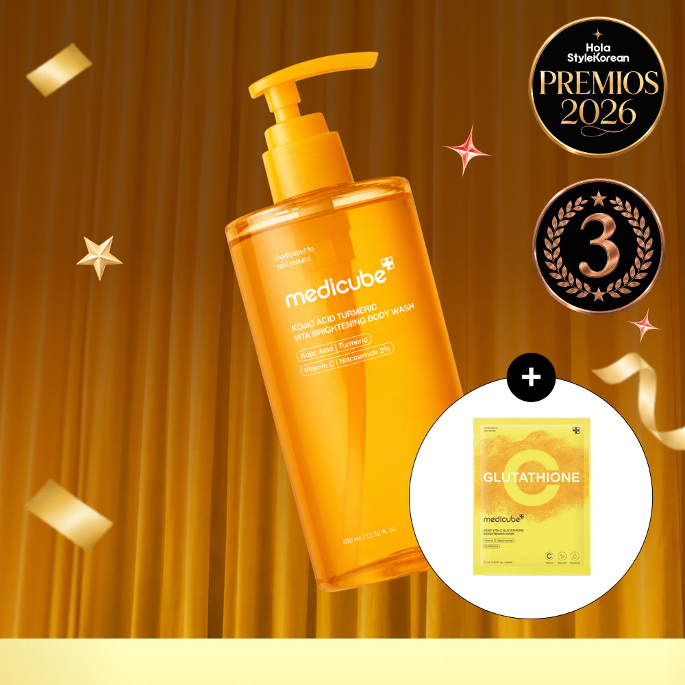 [Limpiador facial] MEDICUBE Kojic Acid Turmeric Brightening Body Wash 400ml