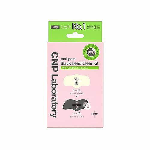 [Kit limpiador de poros para la nariz] CNP Anti-pore Black Head Clear Kit Strip (3 sheet sets)