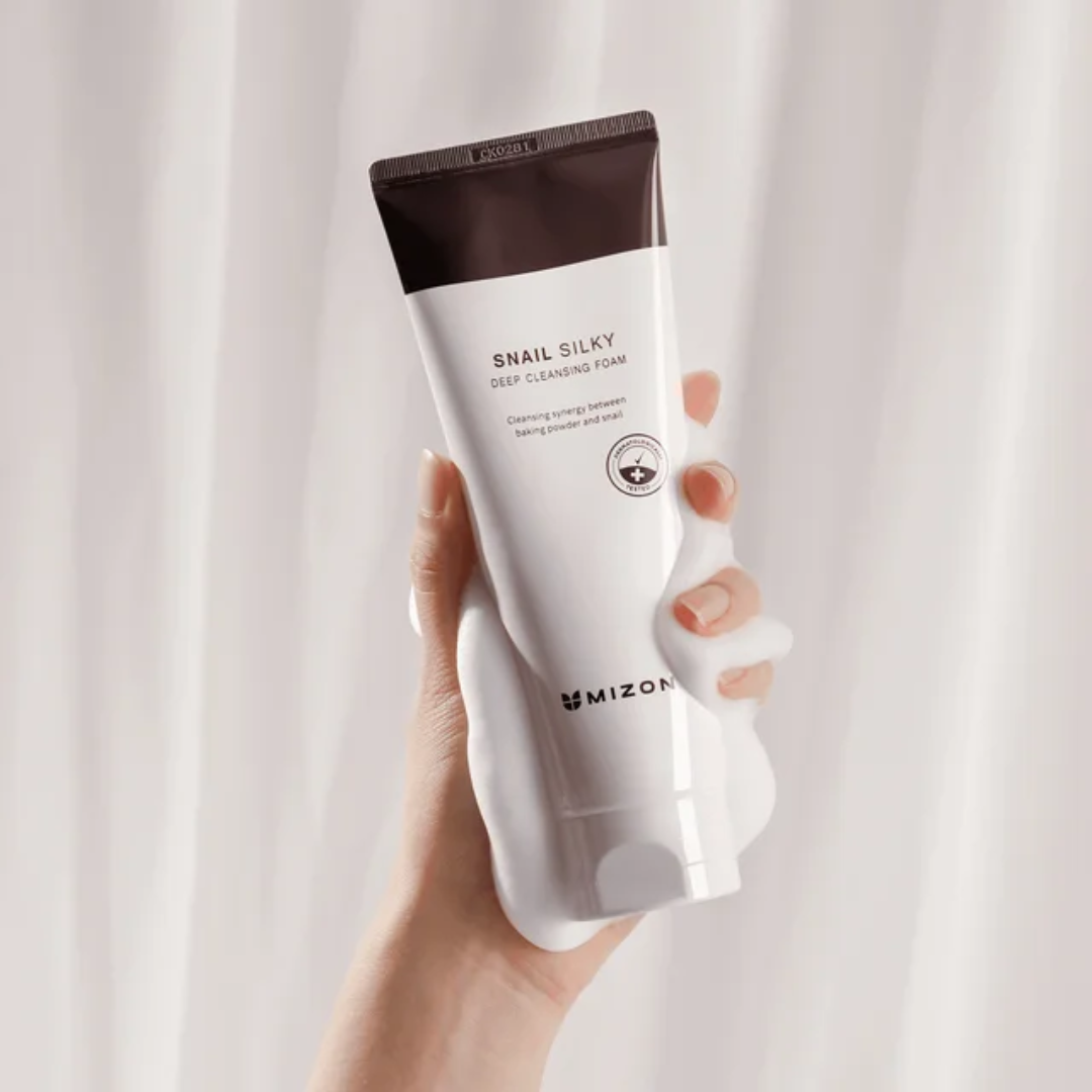 [Limpiador facial] Mizon Snail Silky Deep Cleansing Foam 150ml