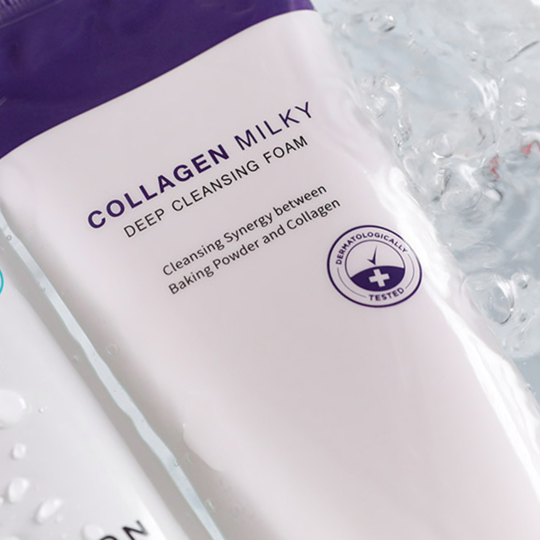[Limpiador facial] Mizon Collagen Milky Deep Cleansing Foam 150ml
