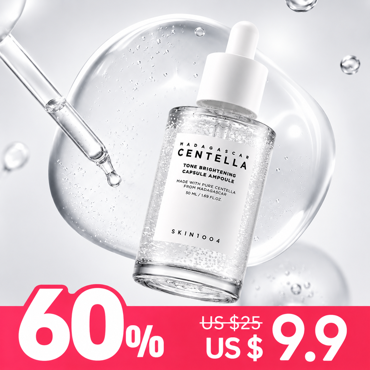 *SUPER PRECIO* [Sérum] SKIN1004 Madagascar Centella Tone Brightening Capsule Ampoule 100ml