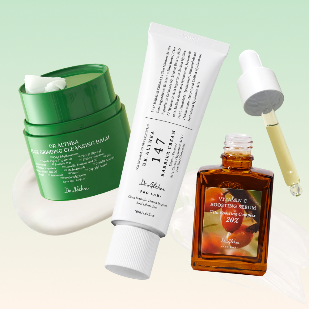 *SUPER PRECIO* [Caja de Belleza] Dr. Althea Rutina 345: Crema 345 + Sérum C Boosting + Pure Grinding Cleansing Balm