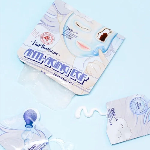 [Mascarilla facial] Elizavecca Anti-Aging EGF Aqua Mask Pack (10ea)