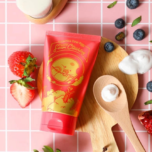 [Limpiador facial] Elizavecca Clean Piggy Pink Energy Foam Cleansing 120ml
